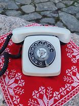 Image result for White Rotary Phone