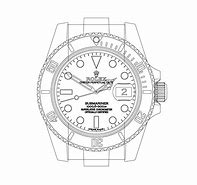 Image result for Rolex Watch Drawing