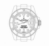 Image result for Printable Rolex Watch