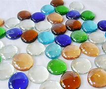 Image result for Decorative Colored Glass Pebbles