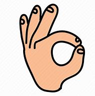 Image result for OK Hand Sign Cartoon