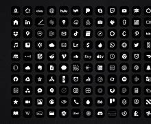 Image result for Black App Icons iOS