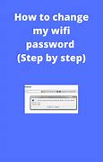 Image result for Change Wifi Password