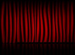 Image result for Red Stage Curtains Background