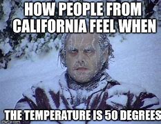 Image result for California Snow Meme