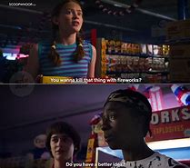 Image result for Stranger Things Memes Lucas and Max