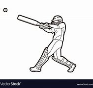 Image result for Cartoon Cricket Player