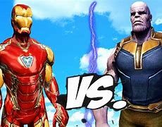 Image result for Avengers Endgame Iron Man vs Thanos