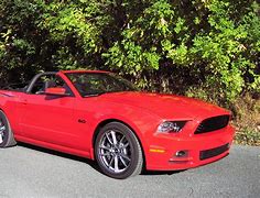 Image result for red convertible mustang