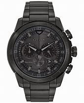 Image result for Men's Black Stainless Steel Watches