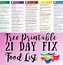 Image result for 21-Day Fix Diet Plan