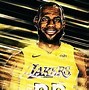 Image result for LeBron James LA Lakers Art