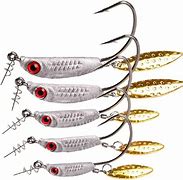 Image result for Weighted Hooks with Spinner Blade