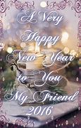 Image result for Happy New Year to a Friend