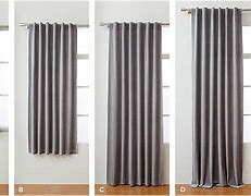 Image result for Window Curtain Panel Sizes
