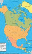 Image result for North America Major Cities Map