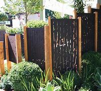 Image result for Decorative Fence Screening