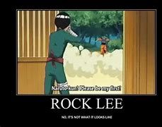 Image result for Rock Lee Memes