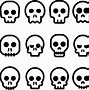 Image result for Skeleton Skull Emoji