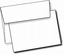 Image result for Blank Greeting Card Envelope