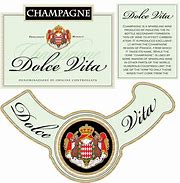 Image result for Champagne Blue Bottle with Black Label