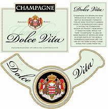 Image result for Champagne Bottle Label with Own Photo for Print