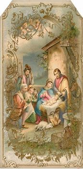 Image result for Antique Religious Christmas Cards