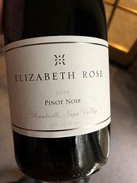 Image result for Elizabeth Rose Pinot Noir