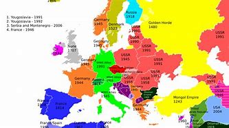 Image result for Map of Europe with Serbia Missing