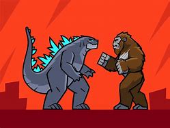 Image result for Godzilla Vs. Kong Cartoon