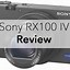 Image result for Sony RX100 IV Raw Menu