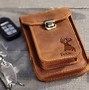 Image result for Leather Cell Phone Cases Put On Belt