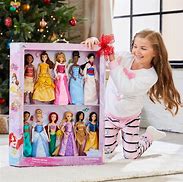 Image result for Disney Princess 10 Doll Set