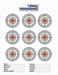 Image result for 22 Shooting Targets Printable