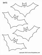 Image result for Printable Pictures Ofhow to Make Halloween Bats