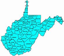 Image result for West VA Counties Map