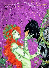 Image result for Batman and Poison Ivy Art
