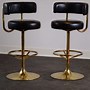 Image result for Brass Swivel Counter Stool