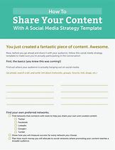 Image result for Social Media Strategy Template