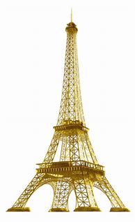 Image result for Eiffel Tower Golden Clip Art