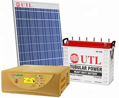 Image result for UTL Solar Inverter Battery Combo