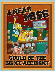Image result for Simpsons Saftey Poster