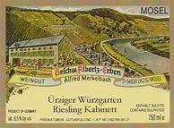Image result for Alfred Merkelbach Urziger Wurzgarten Riesling Spatlese #1913