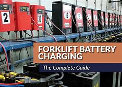 Image result for Forklift Truck Battery-Charging