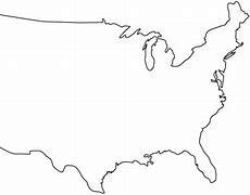 Image result for United States Map Black and White