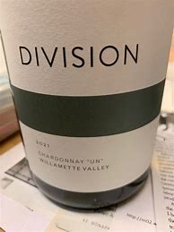 Image result for Division Winemaking Company Chardonnay Un