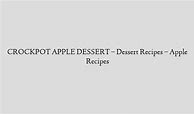Image result for Recipes with Apple's