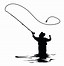 Image result for Man Fishing Decal