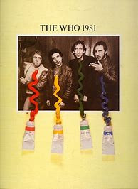 Image result for The Who 1980 Concert Flyer