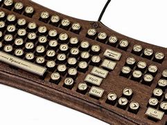 Image result for Steampunk Computer Keyboard